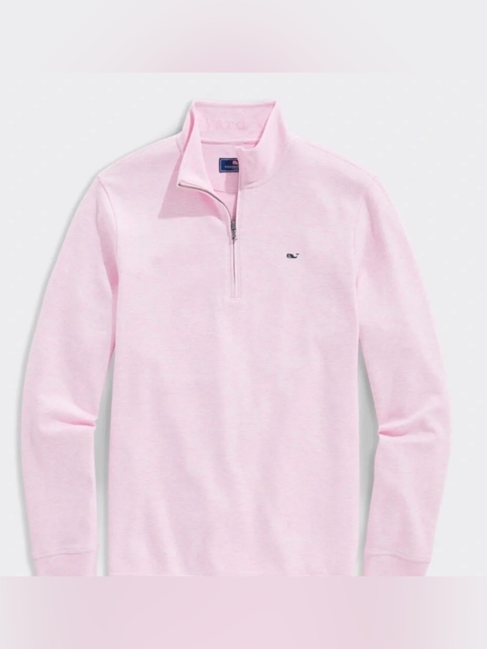NWT Vineyard Vines Saltwater Quarter Zip Pink Cloud